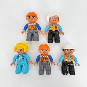 Lot‎ 5 Lego Duplo Construction Figures